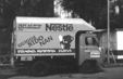 Nestl? Nan infant formula advertised on distributors van