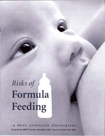 Risks of formula feeding