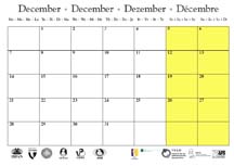 Calendar 09 dates page