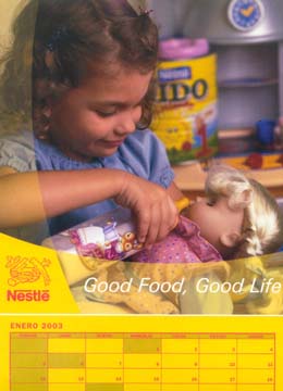Nestle Nido calendar