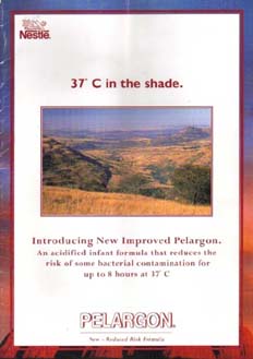 Nestle Pelargon pamphlet cover